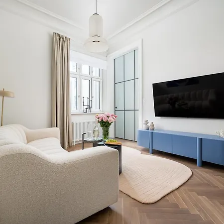La Perle French-style In The Heart Of With Premium Service Lejlighed Warszawa